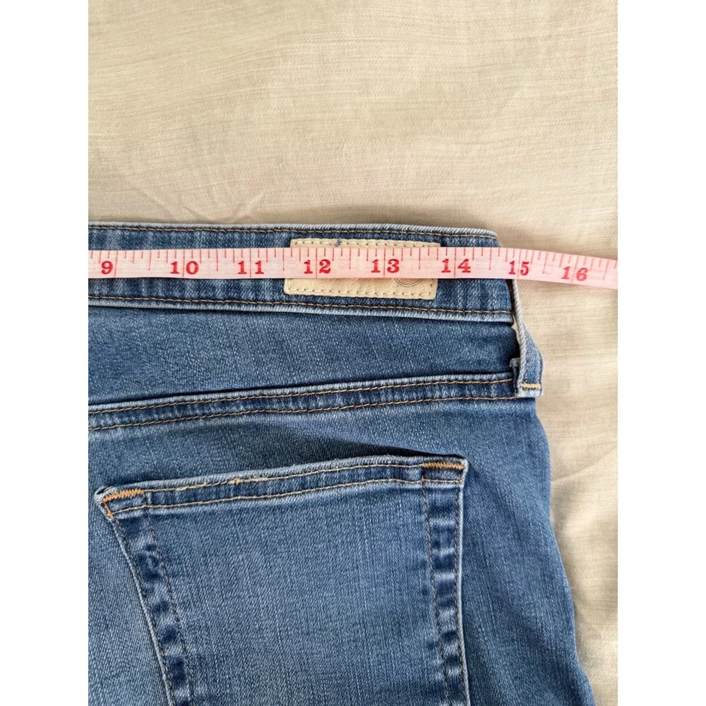 AG Adriano‎ Goldschmied Jodi Crop High Rise Slim Flare Jeans 28